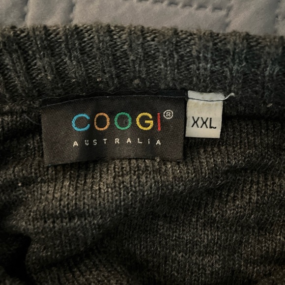COOGI AUSTRALIA Vintage 3D Textured Gray Knit Sweater Size XXL - Picture 5 of 6